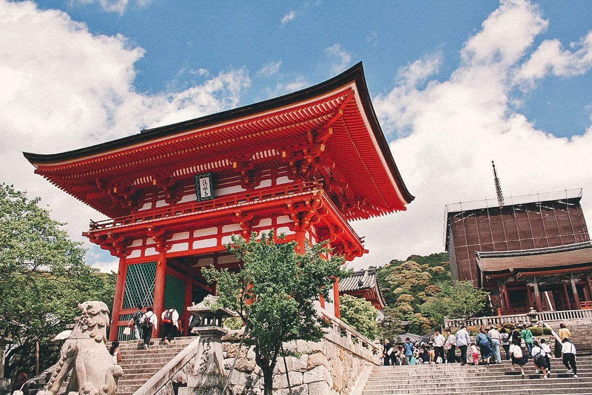 Kiyomizu-dera in Kyoto