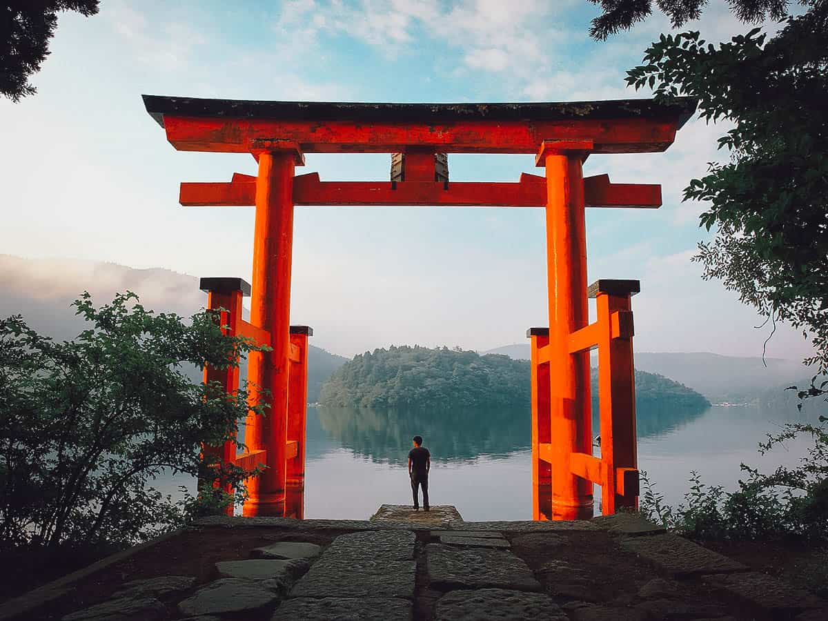 Heiwa no Torii in Hakone