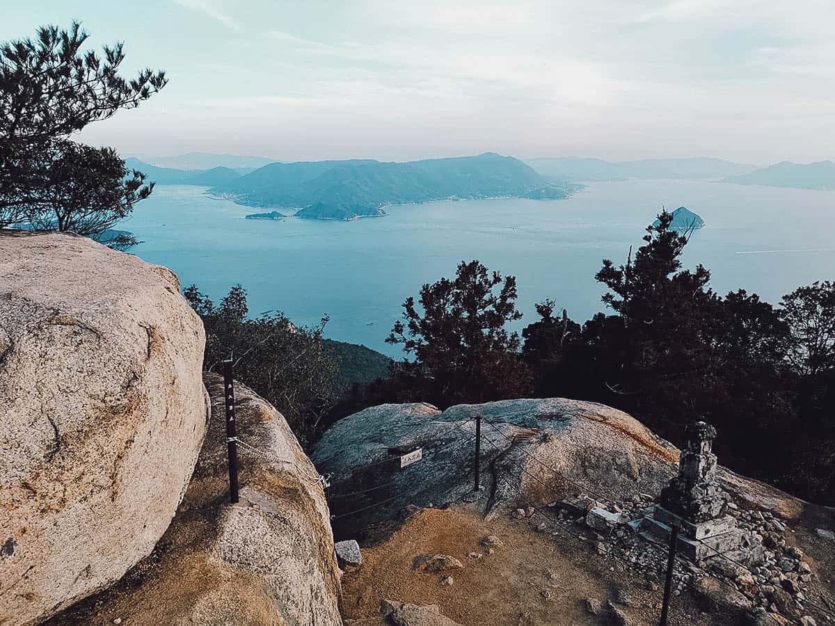 Hiking on Mt. Misen