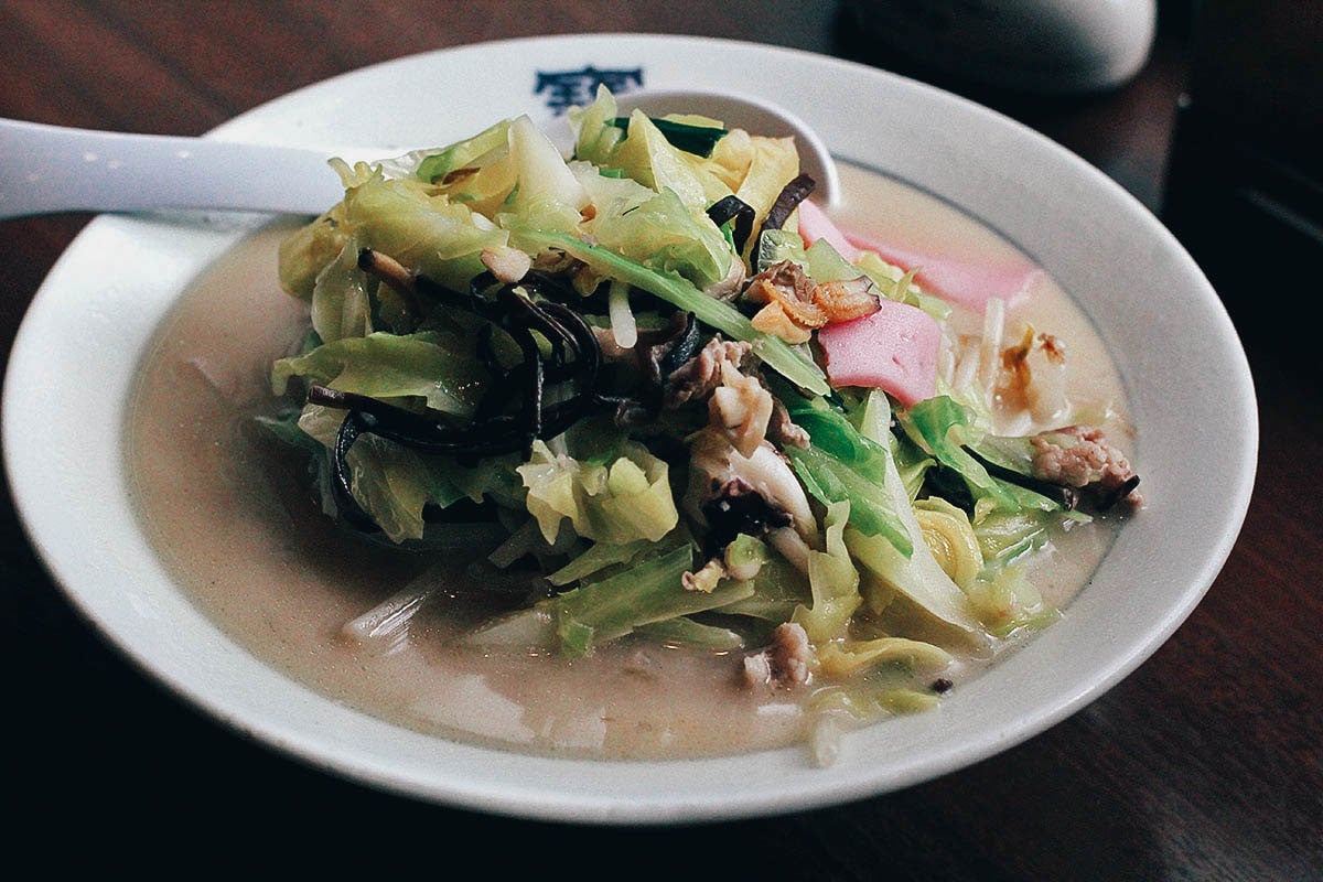 Bowl of champon