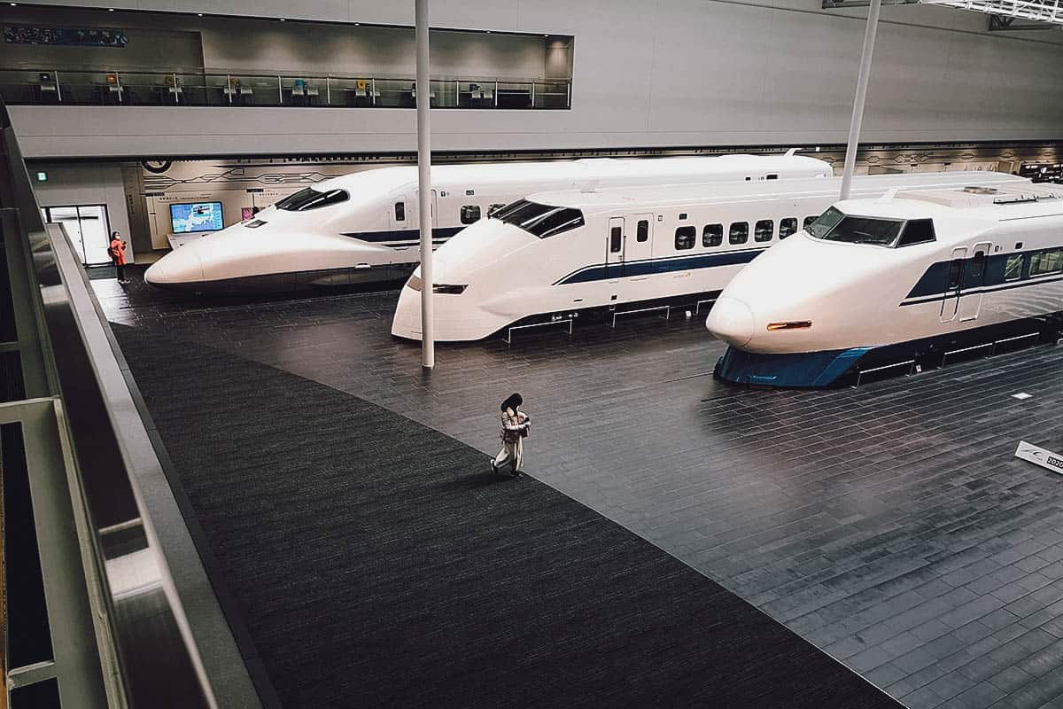 Inside SCMAGLEV & Railway Park