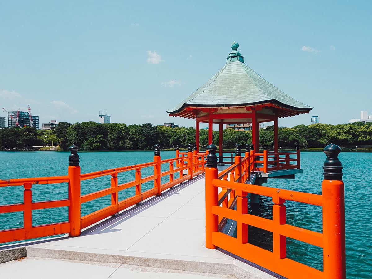 Lake at Ohori Park