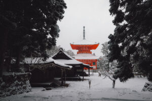 Konpon Daito Pagoda in Koyasan