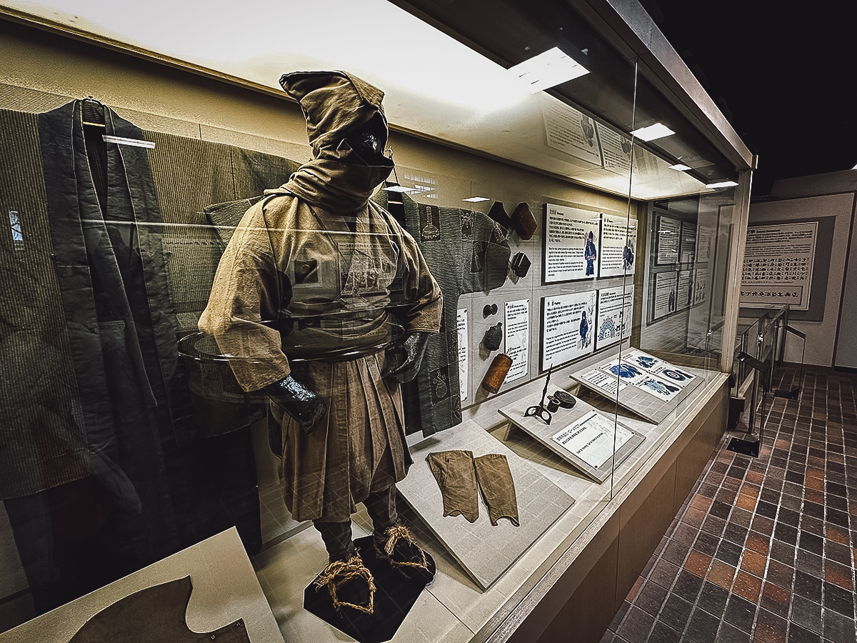 Kintetsu Rail Pass Exhibits at the Ninja Museum