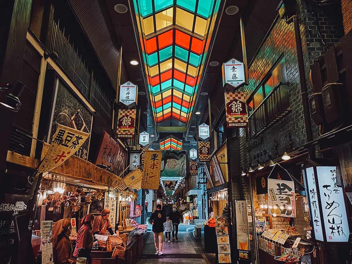 Kyoto Travel Guide Inside Nishiki Market