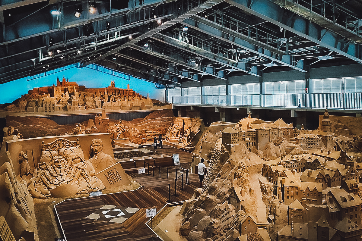 Tottori Travel Guide Sand Museum in Tottori