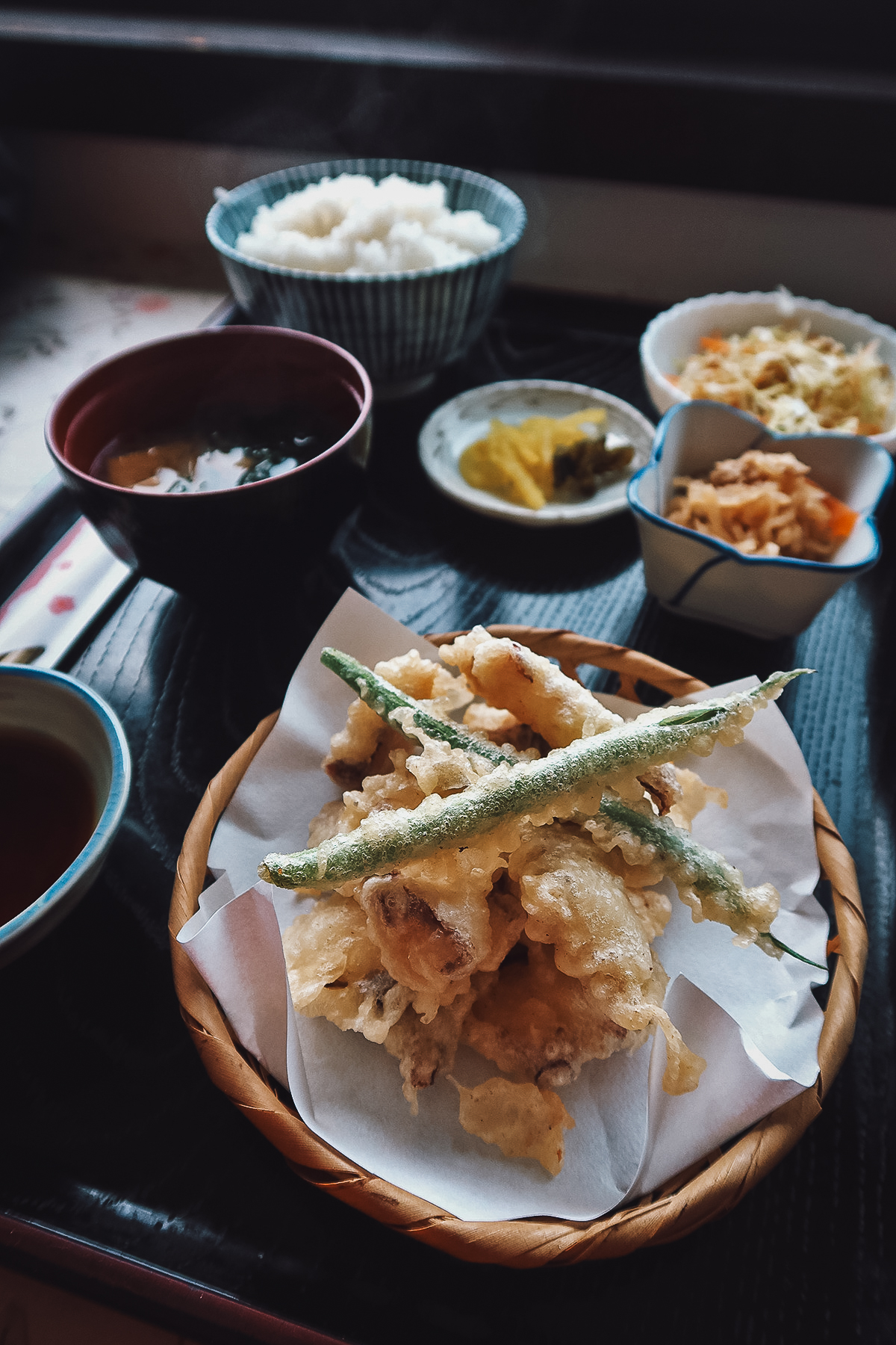 Tempura set meal