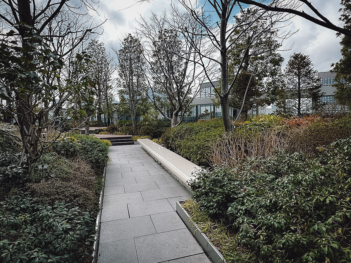 Ginza Six Rooftop Garden observation deck