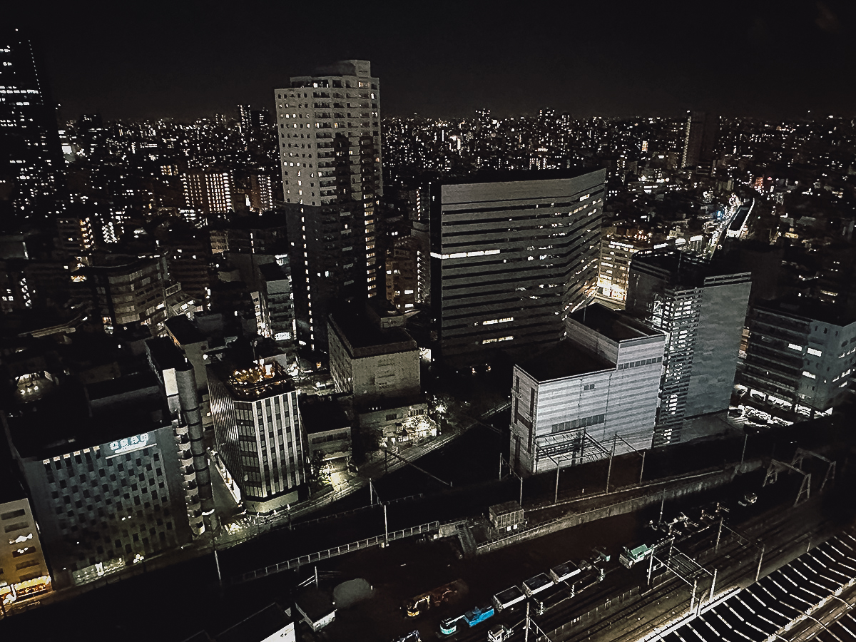 Night view from Tokyu Kabukicho Tower observation deck