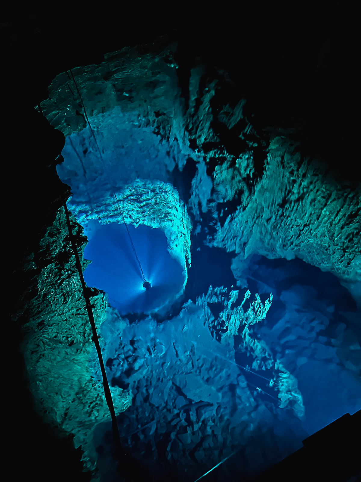 Ryusendo Cave Underground lake