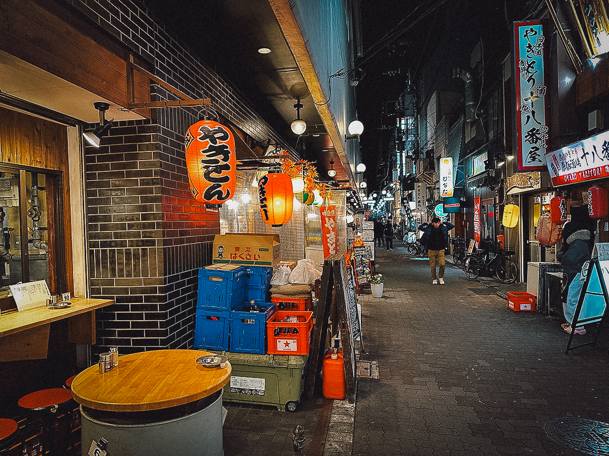 Yokocho in Tokyo