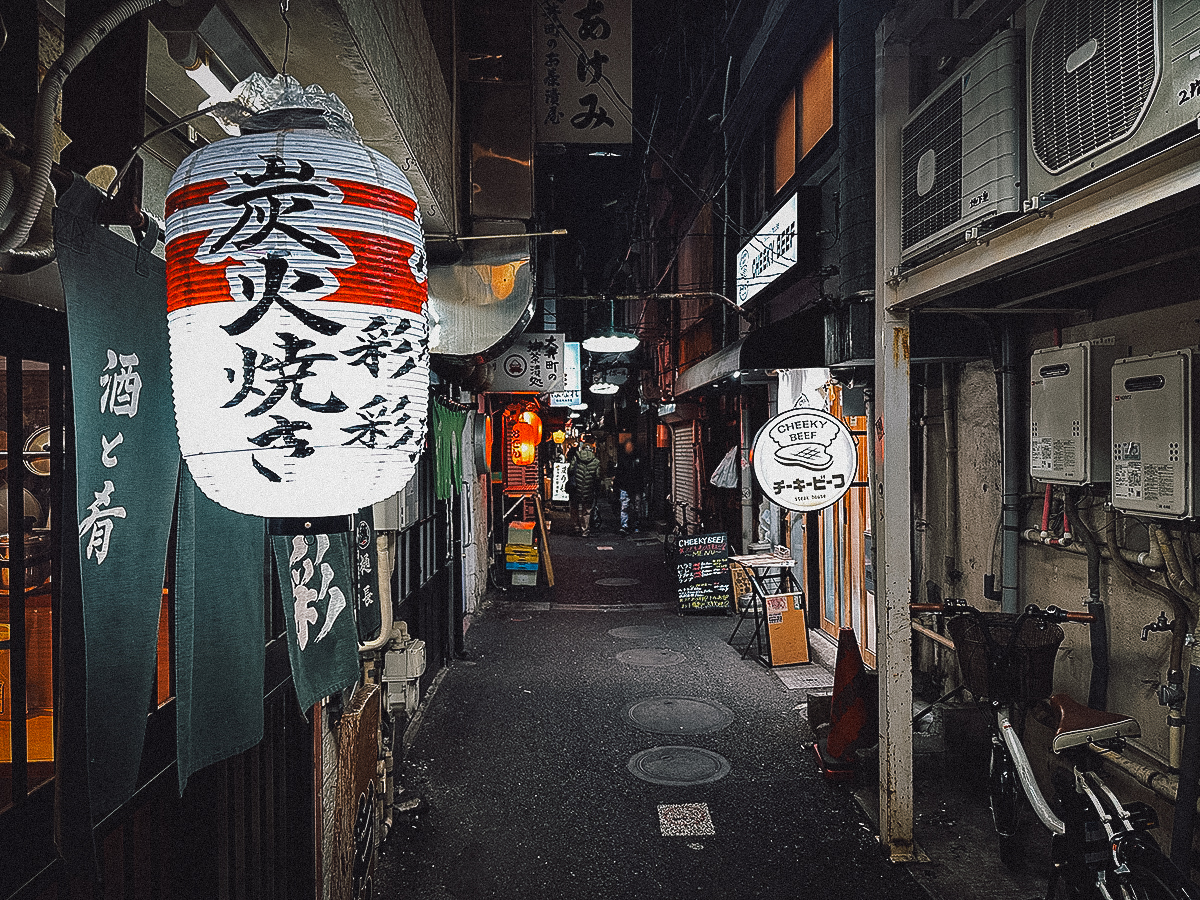 Oimachi Yokochoa at night