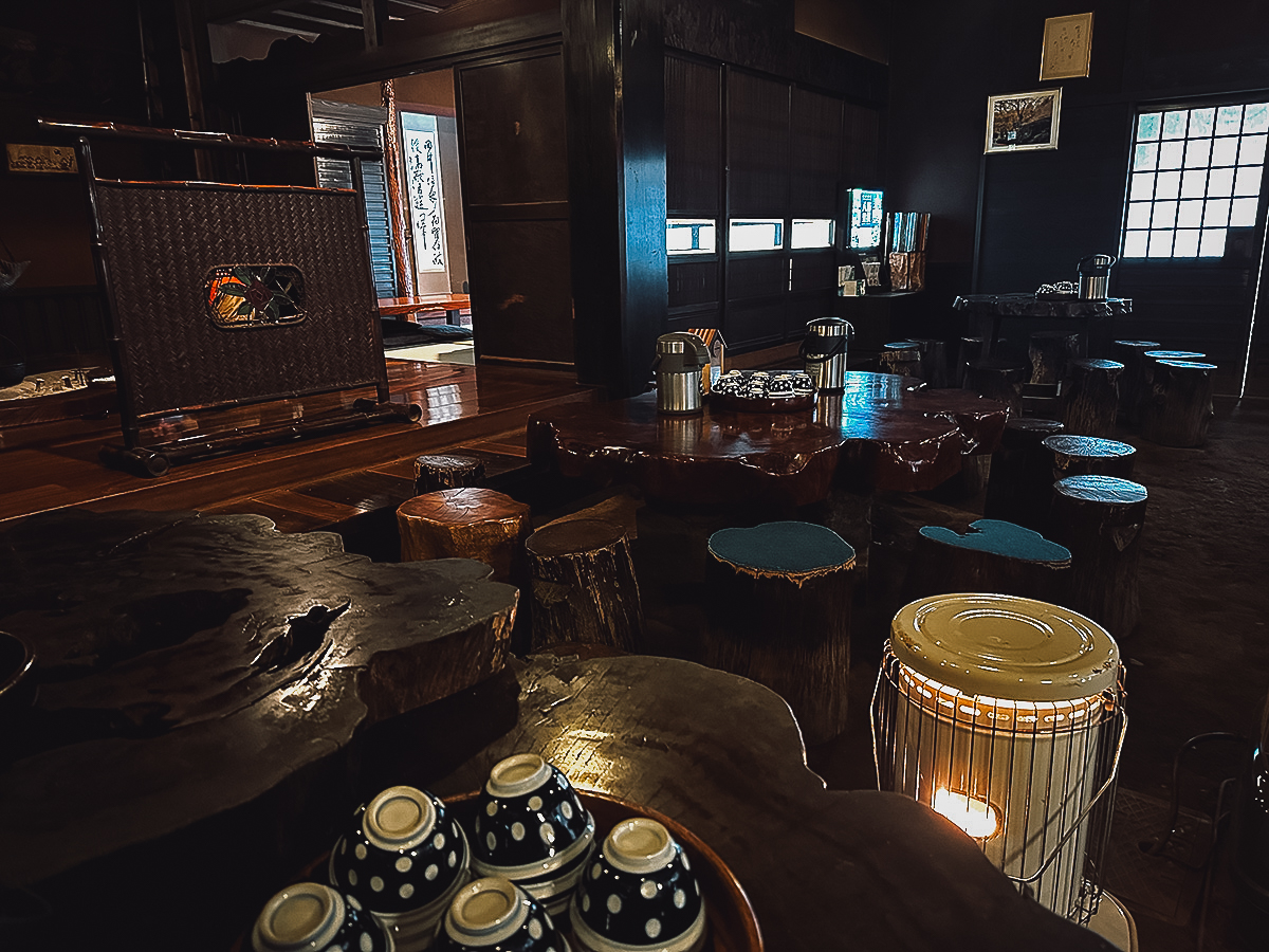 Inside Amazake Chaya
