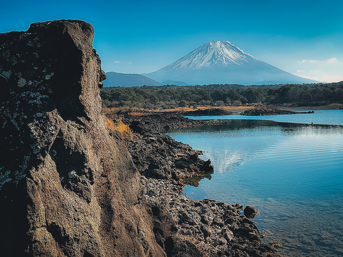 Mt Fuji from Lake Motosu