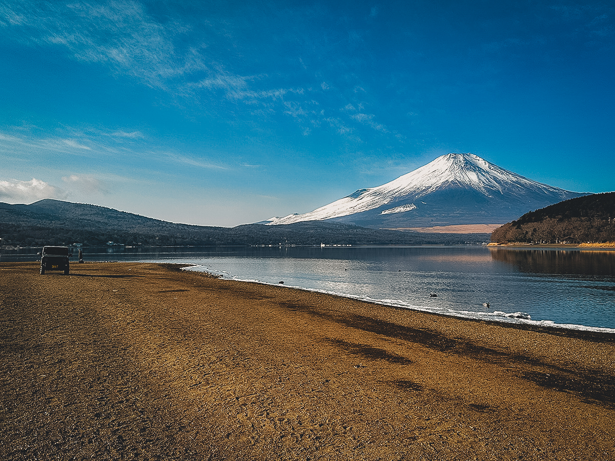 Mt Fuji from Hirano Beach