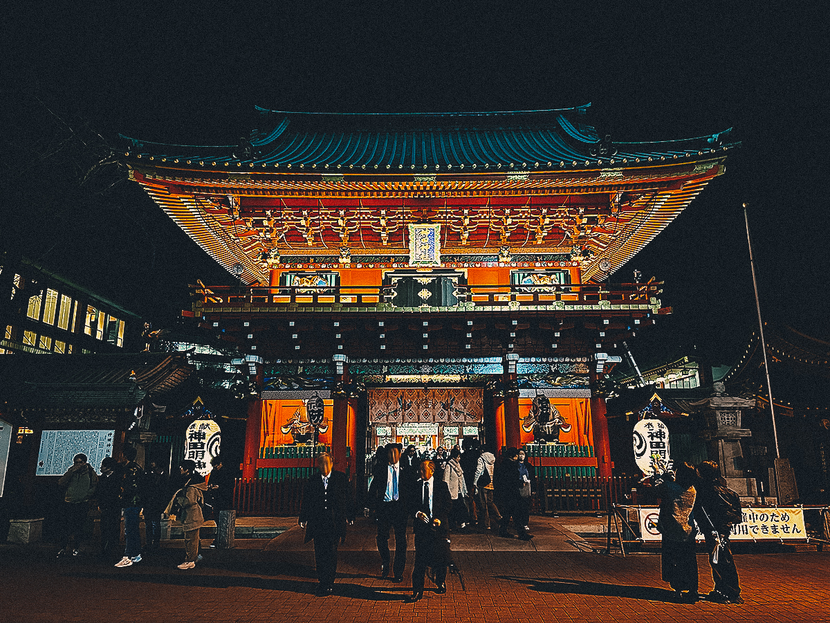 Entrance to Kanda Myoujin Shrine