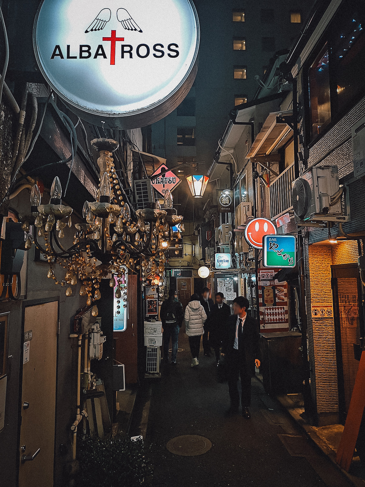 Golden Gai at night
